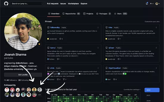 How to See Mutual Followers for any GitHub User