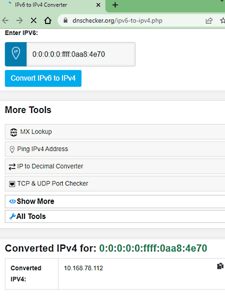 dnschecker_ipv6_to_ipv4_converter_online_2022_07_30_17_51_58