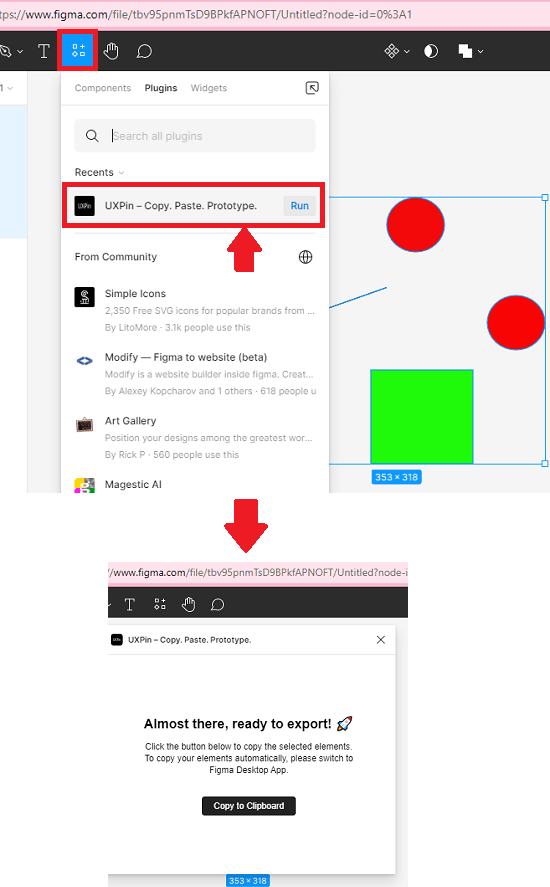 Copy Design from Figma