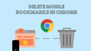 Delete Mobile Bookmarks Folder in Chrome, Microsoft Edge