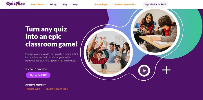 Turn any Quiz into an Epic Game: Quizalize