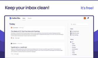 Free email provider to subscribe newsletters, block email tracking
