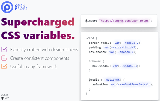 Open Source Alternative to Tailwind CSS by Google Open Props