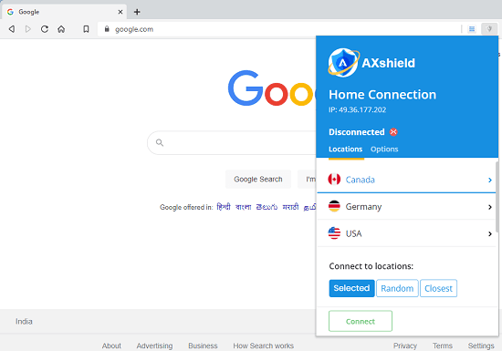 Private Internet Browser for PC and Android with Built-in VPN AXplorer