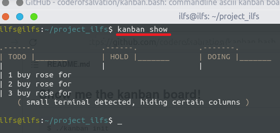Show Kanban Board