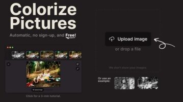 Free tool to recolor photos using AI