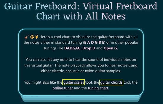 Learn Guitar Scales and Chords