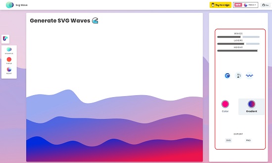 SVG Wave Waveform Generator