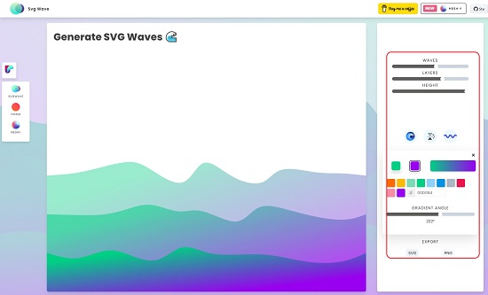 SVG Wave Waveform Generator