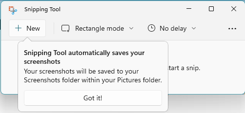 Generelt sagt Ved lov Sammenhængende How to Disable Screenshot Autosave in Windows 11 Snipping Tool