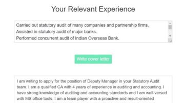 5 Free AI based Cover Letter Writers to Generate Letter of Motivation Cover Letter Writer