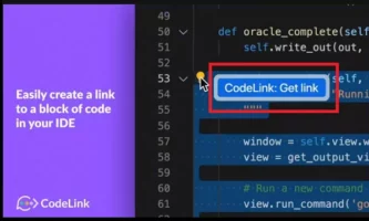 Create Links to Specific Parts in Code in VS Code & JetBrains: CodeLink