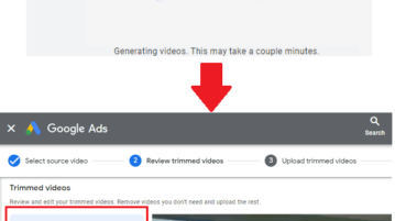 Google Ads Trimmed Videos