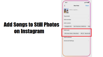 How to Add Music to Still Photos on Instagram