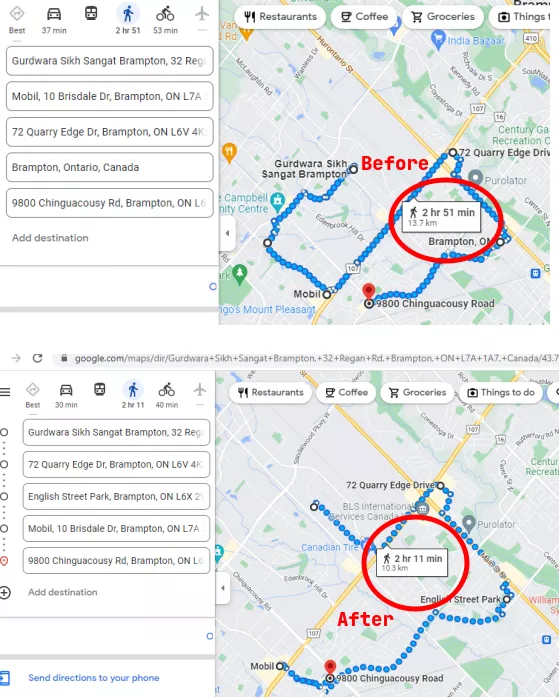 How to Optimize Google Maps Routes to Save Gas and Time