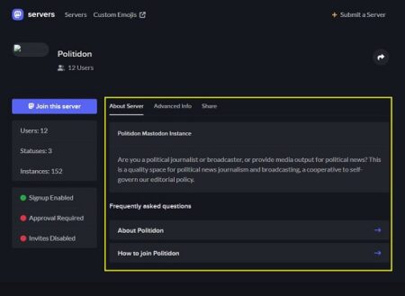 5 Mastodon Servers List Websites to Find a Server to Join