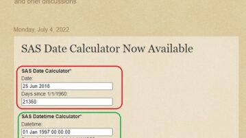 Convert SAS Timestamp to Date for free using these Websites SAS Tips