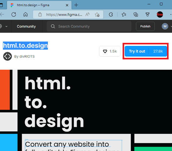 html to design