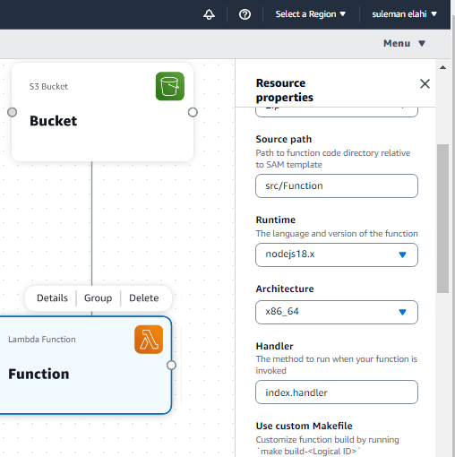 AWS Composer Lambda