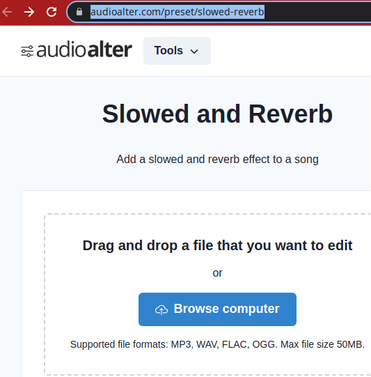 Audioalter Slow+Reverb App
