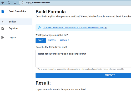 ExcelFormualtor In Action