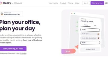 Design Office Workspace, Desks, Meeting Rooms with this Free Tool: Desky