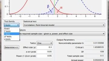 2 Free Statistical Power Calculator software for Windows G*Power