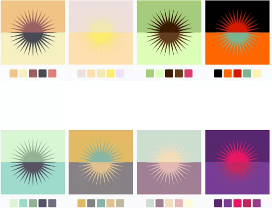 Generate Multiple Variations of Image using Different Color Palette