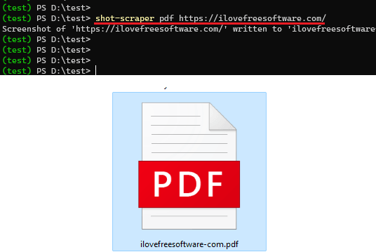 ILoveFreeSoftware Save as PDF