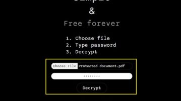 5 Free PDF Decryptor Websites to Create Password Less Copies of PDF Files PDF Decryptor