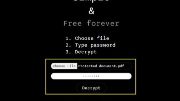 PDF Decryptor