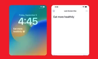 How to add Custom Text on iPhone Lock Screen