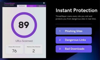 Free Browser Security tool with AI Threat Detection, Phishing Detection