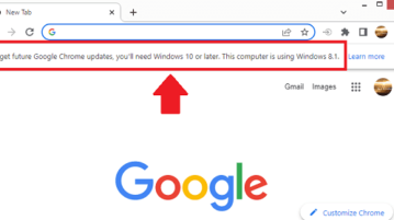 How to Disable Windows 10 Upgrade Notice in Chrome on Older Windows