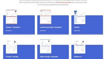 10 Websites to Download Free Invoice Templates for Excel Invoice Simple
