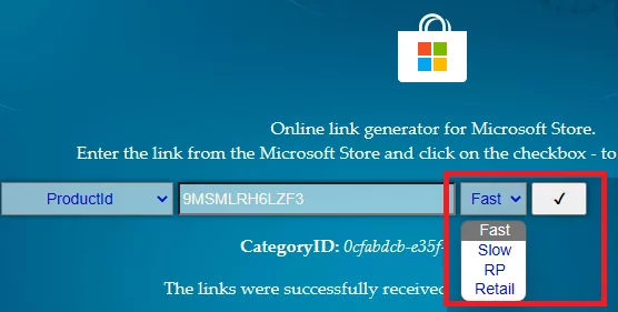 Windows 11 Store Fast Ring