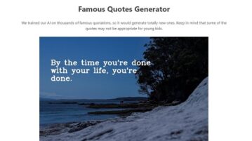 BoredHumans Famous Quotes Generator