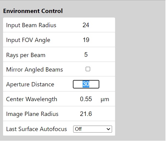 Environment control