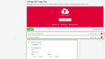 3 Online PDF Resizer to Resize Pages of PDF to Custom Size for Free PDFGo Resizer