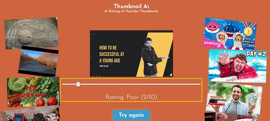 Thumbnail AI Rating