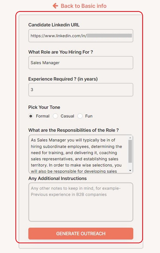 Candidate Role & Expectations