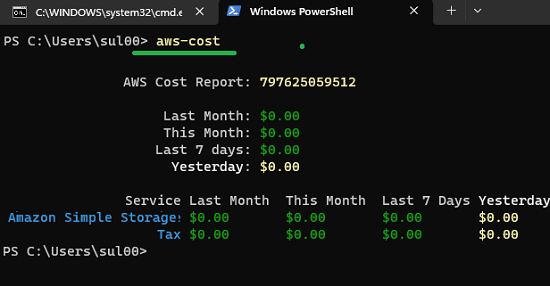 AWS Cost Generate