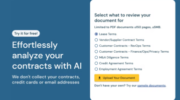 Analyze Digital Contracts using AI to Extract Key Clauses for Free