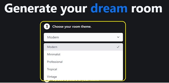 Choose your room theme