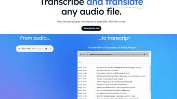 Free Self Hosted Audio Transcription Service based on AI with Translation