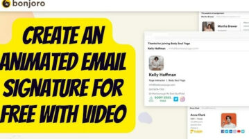 How to Create a Free Animated Email Signature with your Own Video