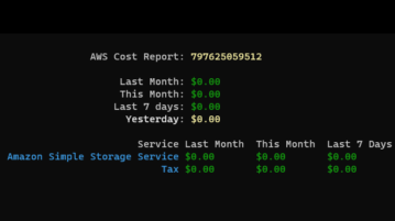 How to do cost analysis on your AWS account from Command Line