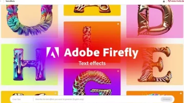 Text Effects by Adobe Firefly Generate Unique Text Styles via AI Prompts