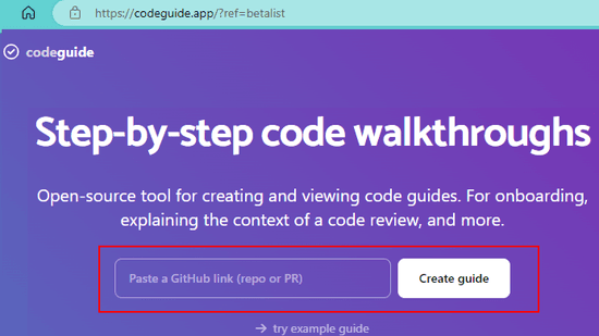 Codeguide Home