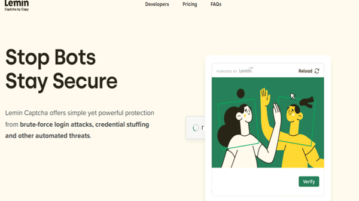 Free Faster Alternative to ReCapcha and hCaptcha Lemin Captcha